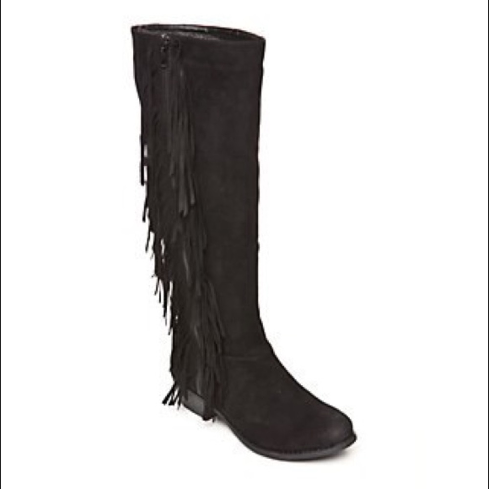 Black Fringe boots